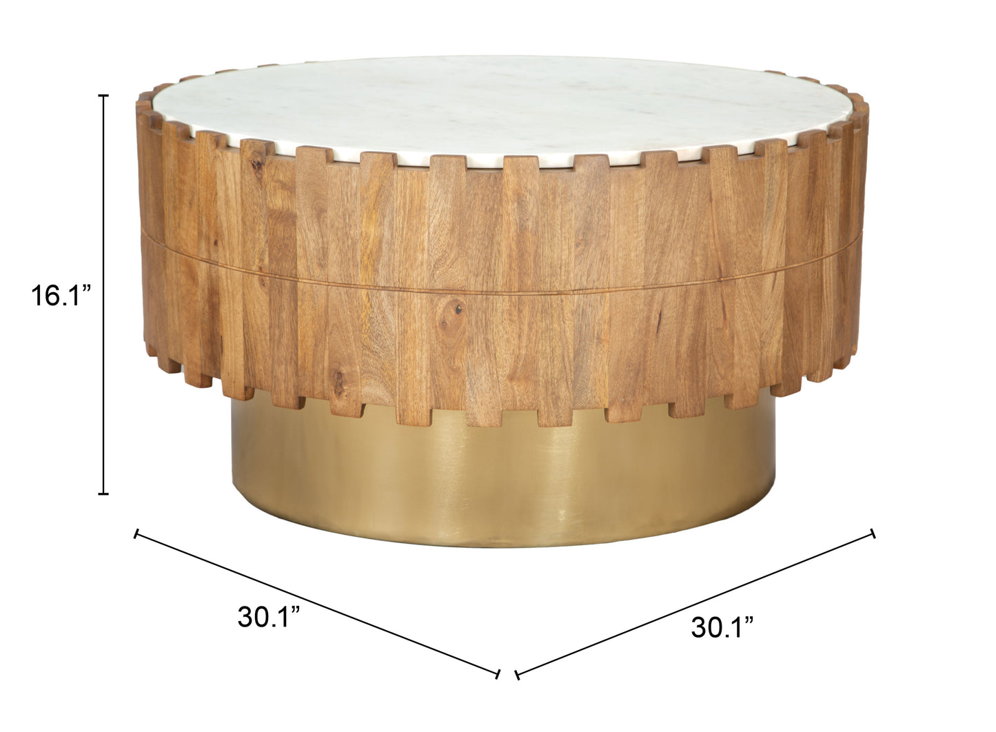 Bombay Coffee Table Natural