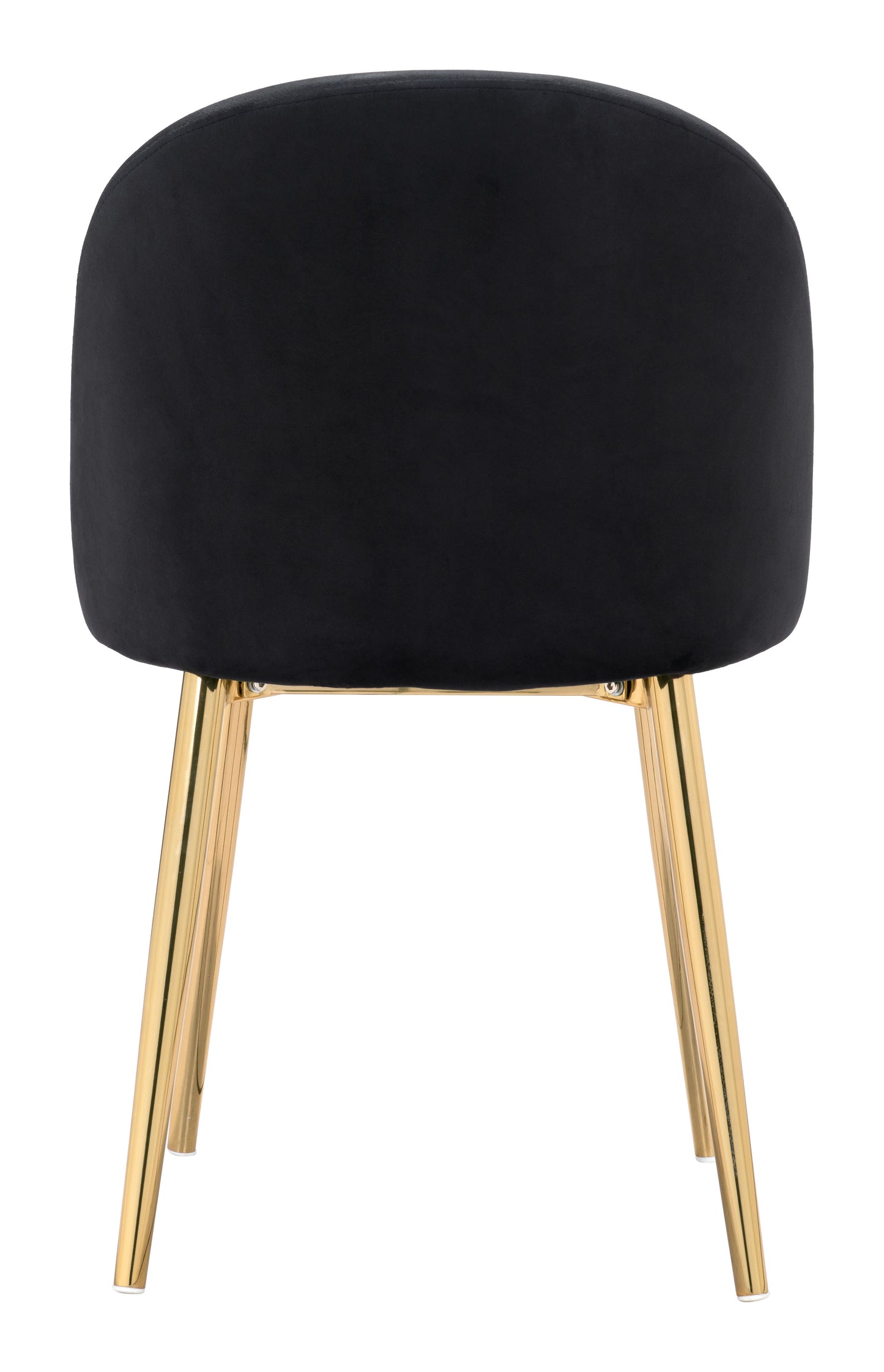 Cozy Dining Chair Black & Gold