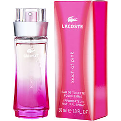 Touch Of Pink By Lacoste Edt Spray 1 Oz