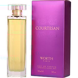 Courtesan By Worth Eau De Parfum Spray 3 Oz