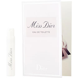 Miss Dior By Christian Dior Edt Spray Vial On Card