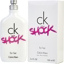 Ck One Shock By Calvin Klein Edt Spray 3.4 Oz