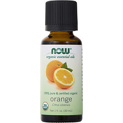 Now Essential Oils Orange Oil 100% Organic 1 Oz By Now Essential Oils