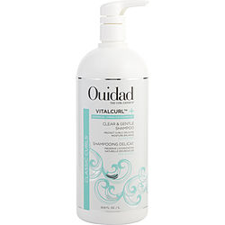 Ouidad Vitalcurl Plus Clear & Gentle Daily Shampoo 33.8 Oz