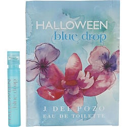 Halloween Blue Drop By Jesus Del Pozo Edt Spray Vial On Card