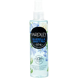 Yardley By Yardley Bluebell & Sweetpea Fragrance Mist 6.7 Oz