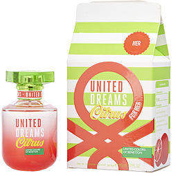 Benetton United Dreams Citrus By Benetton Edt Spray 2.7 Oz