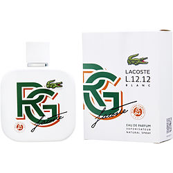 Lacoste L.12.12 Blanc By Lacoste Eau De Parfum Spray 3.3 Oz (roland Garros Limited Edition)