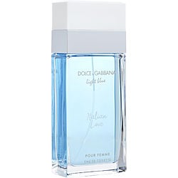 D & G Light Blue Italian Love By Dolce & Gabbana Edt Spray 3.4 Oz *tester