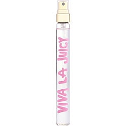 Viva La Juicy Rose By Juicy Couture Eau De Parfum Travel Spray 0.33 Oz Mini *tester