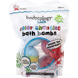 Bodycology Watermelon By Bodycology Color Changing Bath Bomb 10 Oz