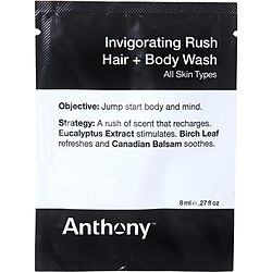 Invigorating Rush Hair + Body Wash Sample --8ml/0.27oz