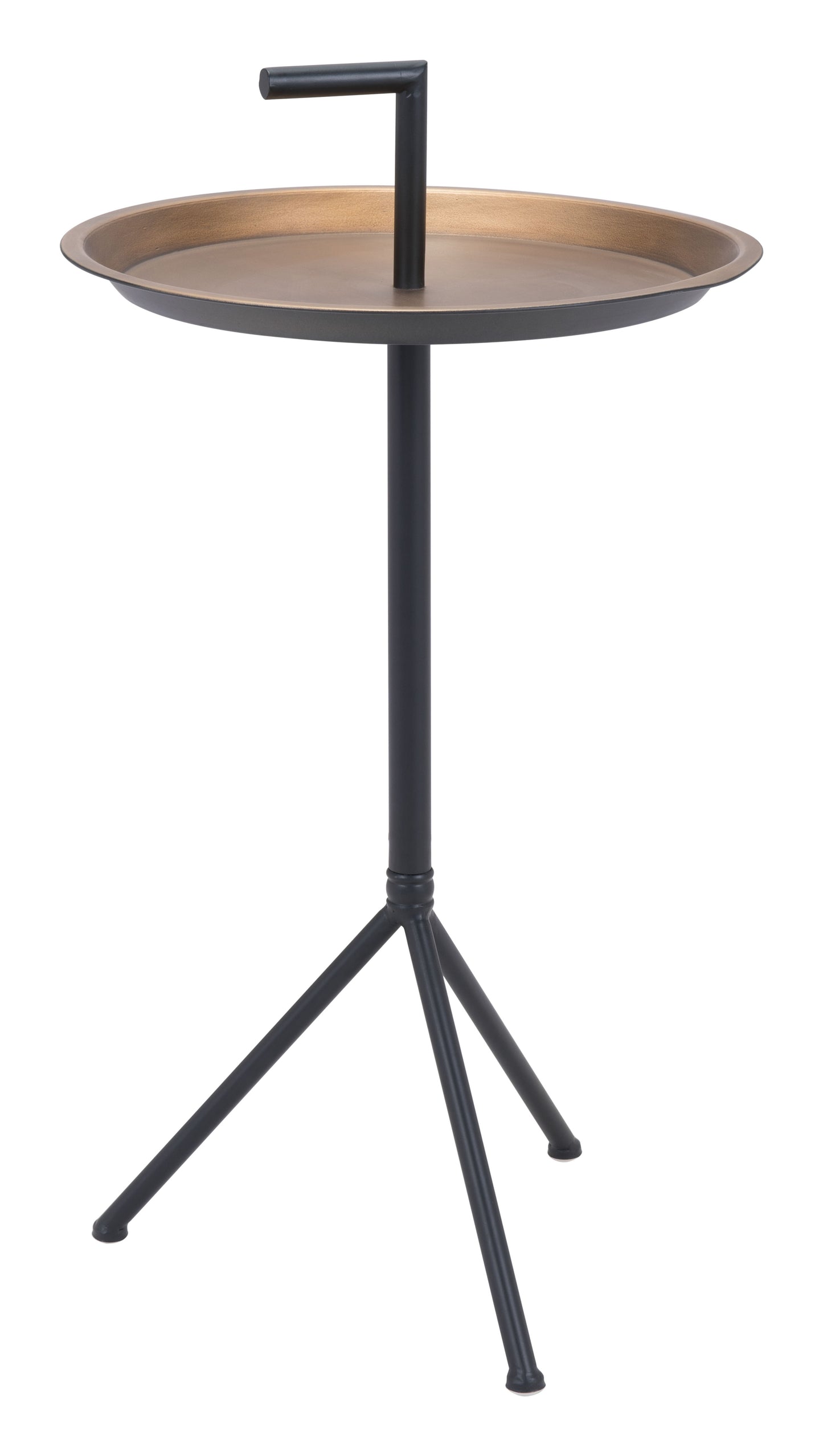 Mercy Accent Table Brass
