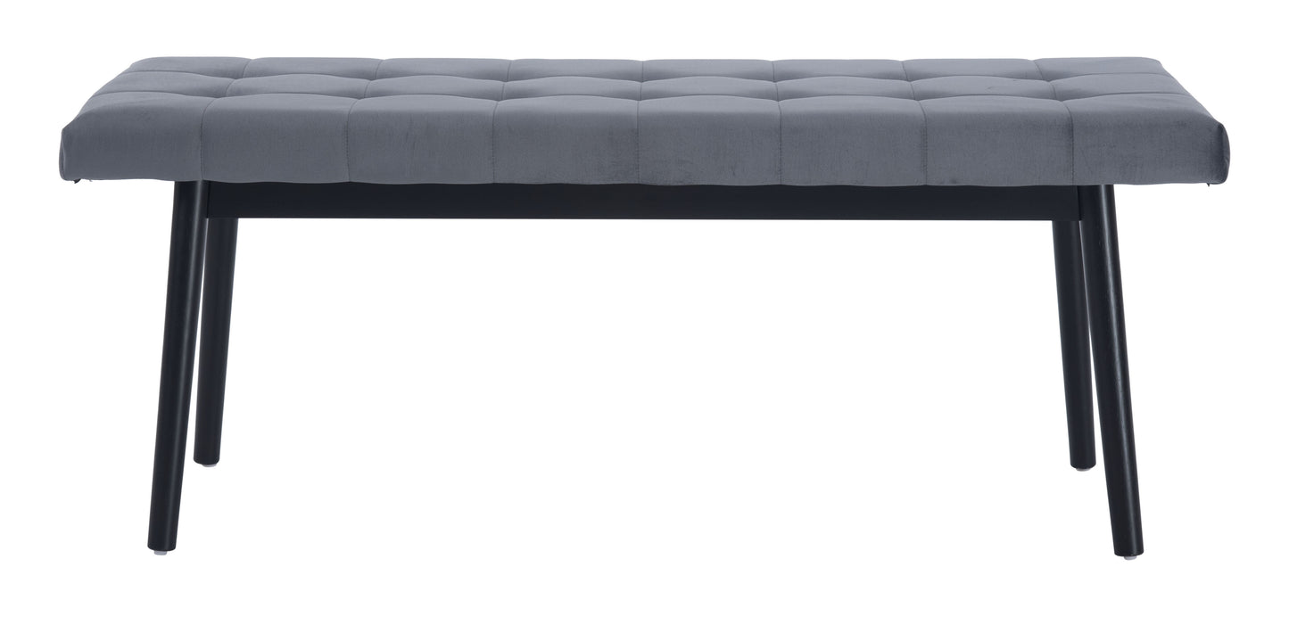 Tanner Bench Gray & Black