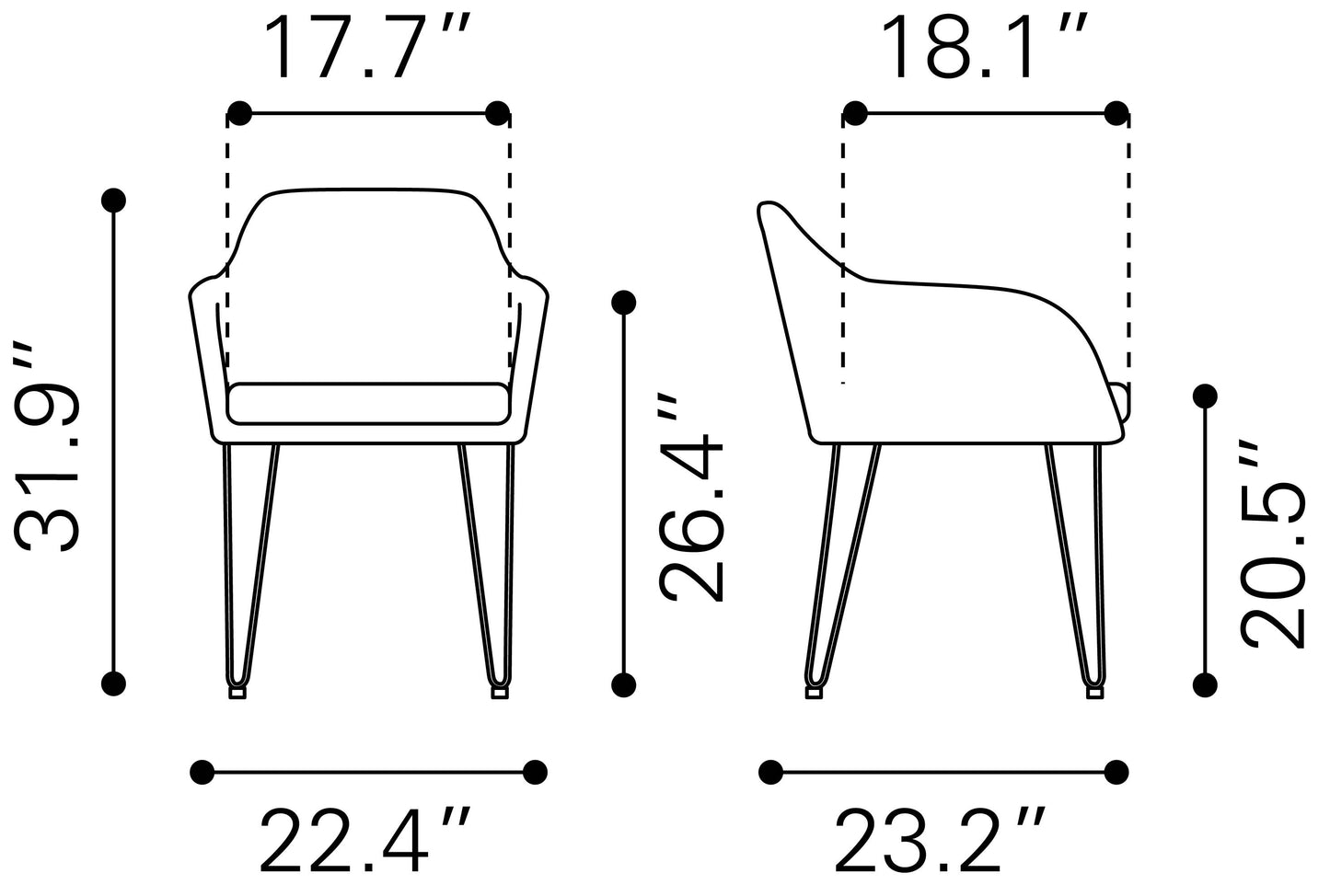 Braxton Dining Chair Vintage