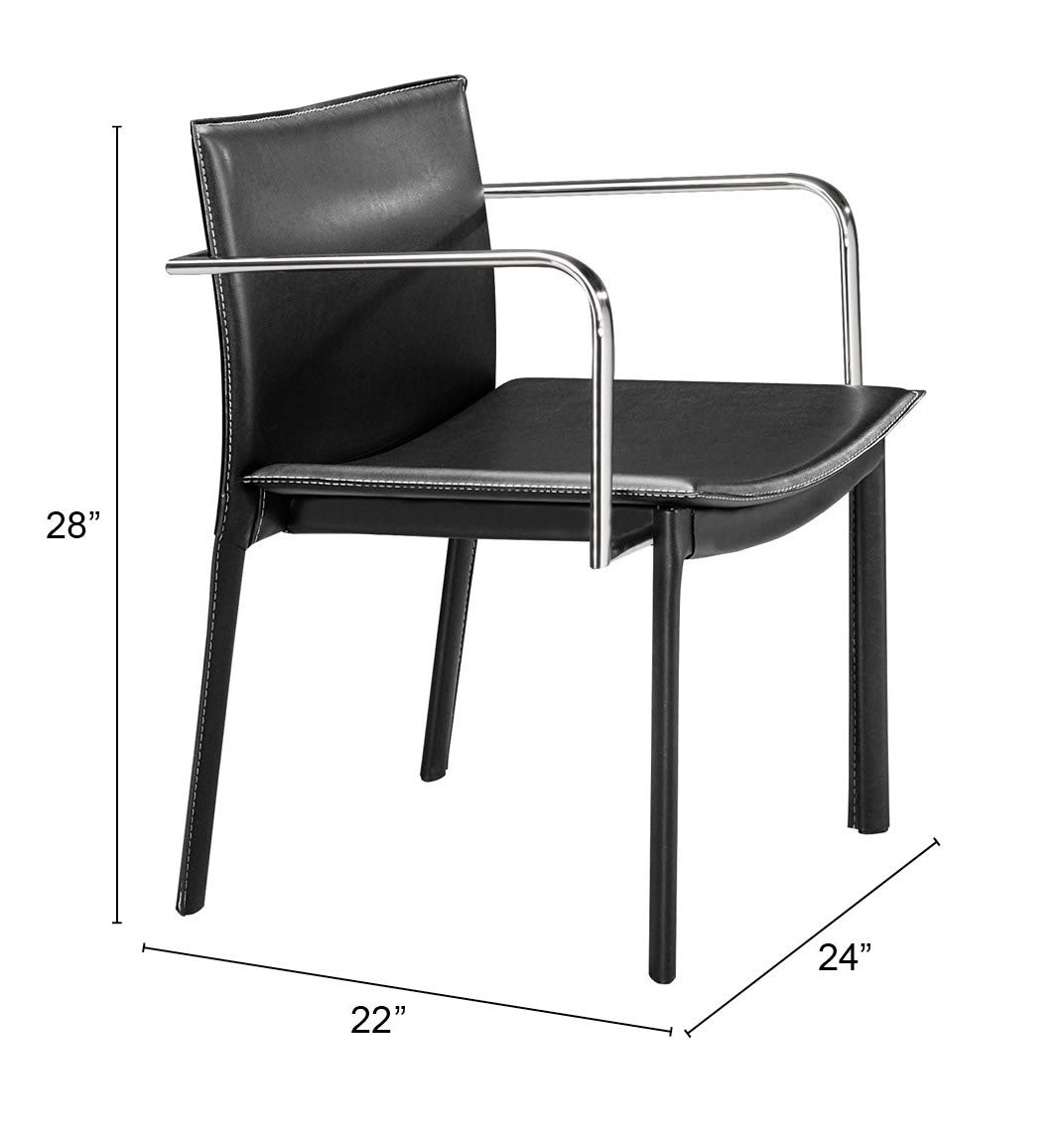 Gekko Conference Chair Black