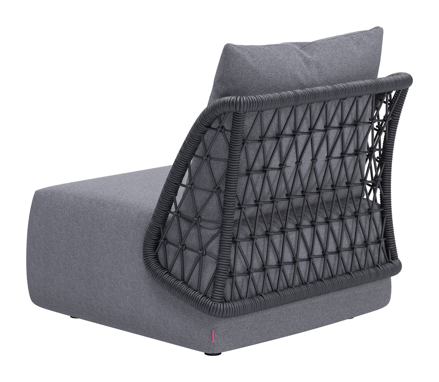 Mekan Accent Chair Gray