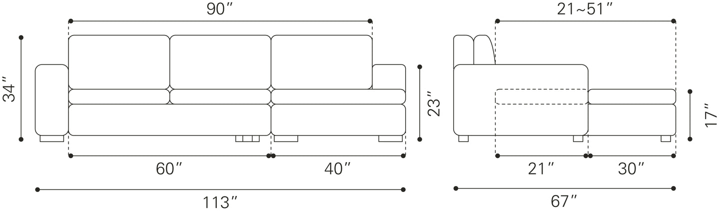 Brickell Sectional