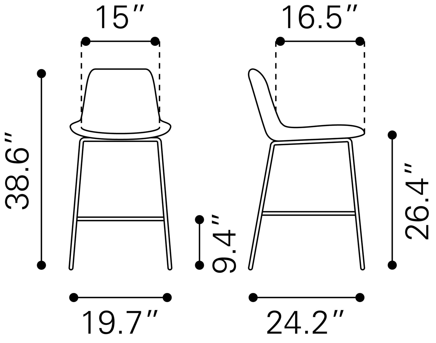 Tony Counter Stool