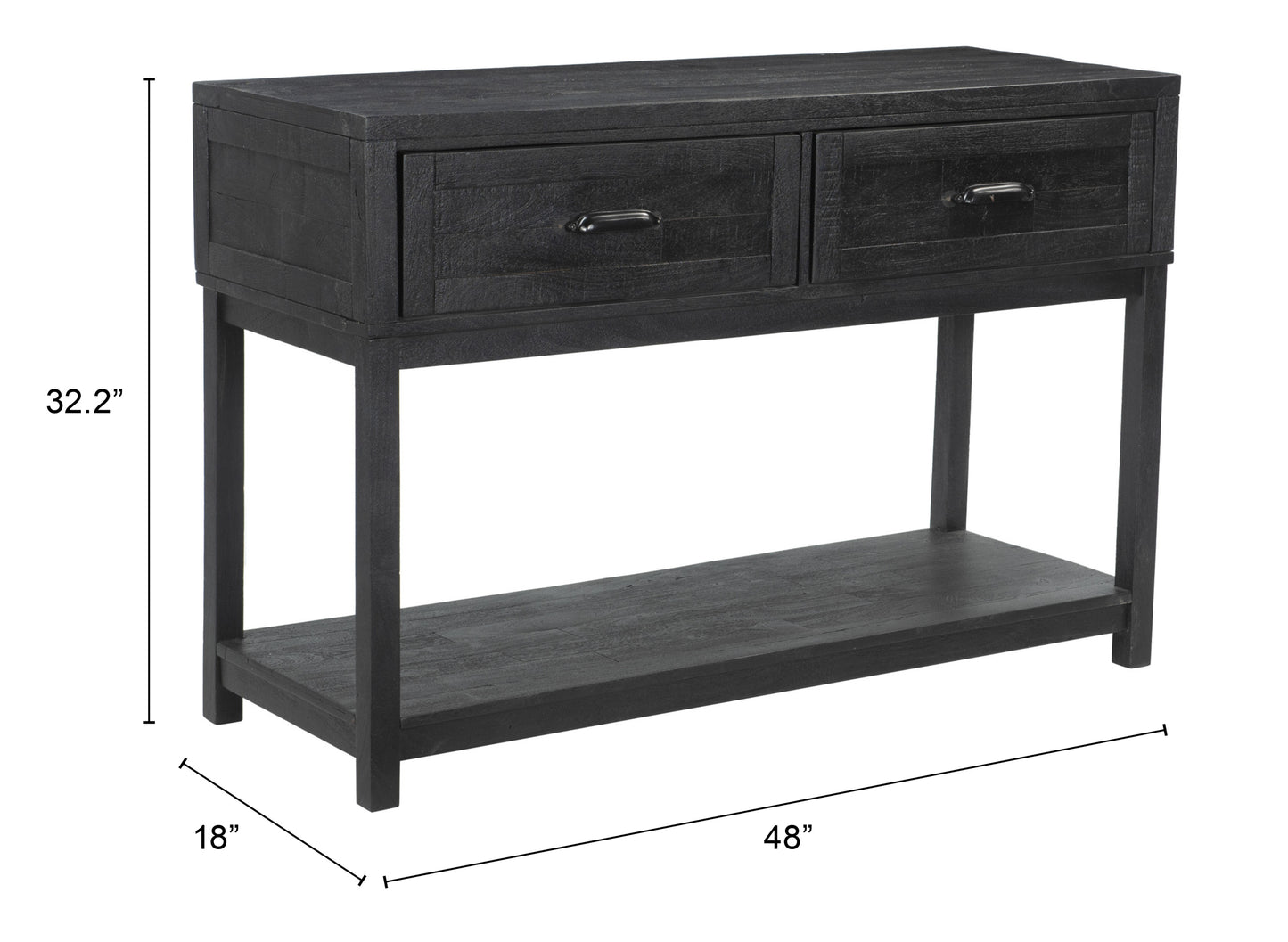 Surat Console Table Black