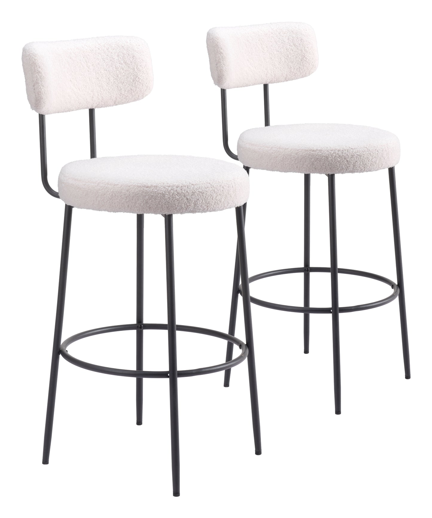 Blanca Barstool Ivory