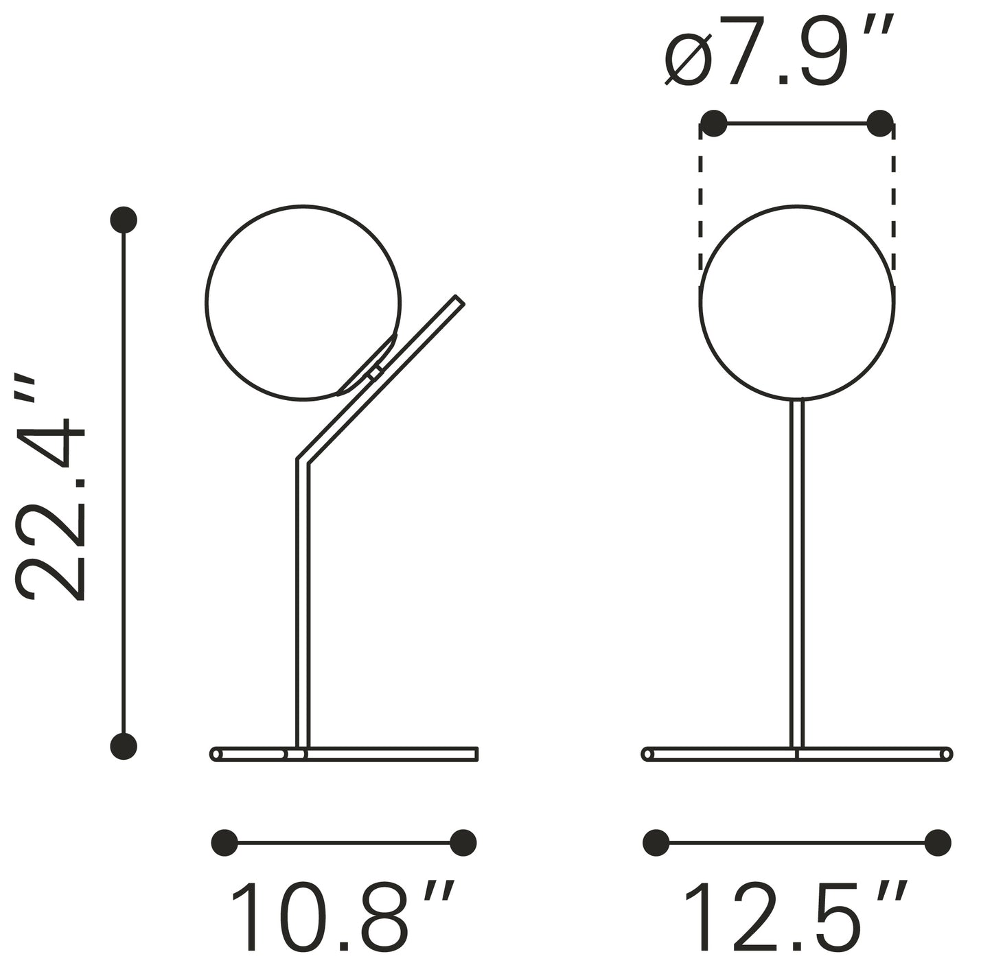 Tirol Table Lamp Brass