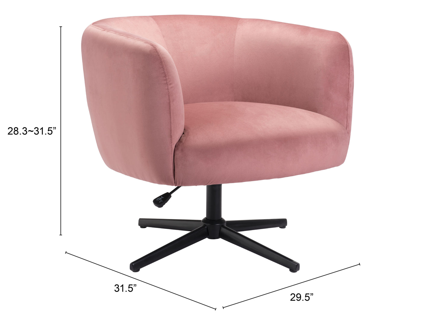 Elia Accent Chair Pink