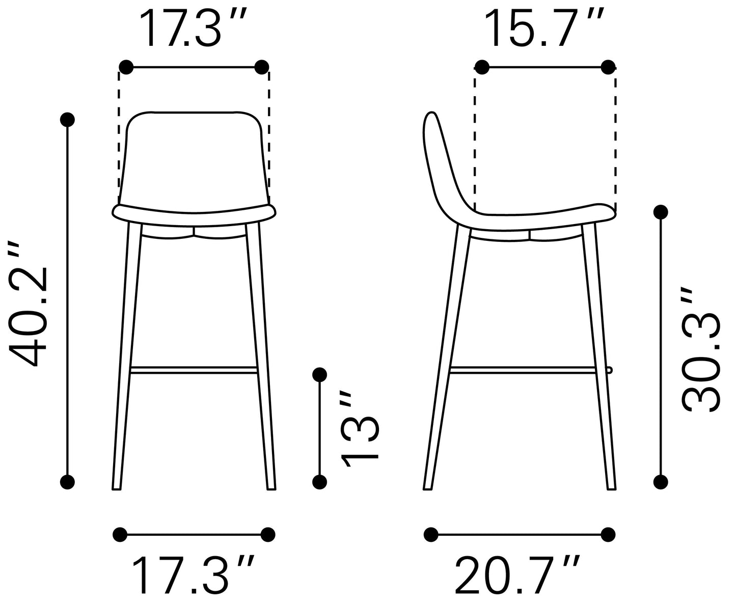 Tangiers Barstool