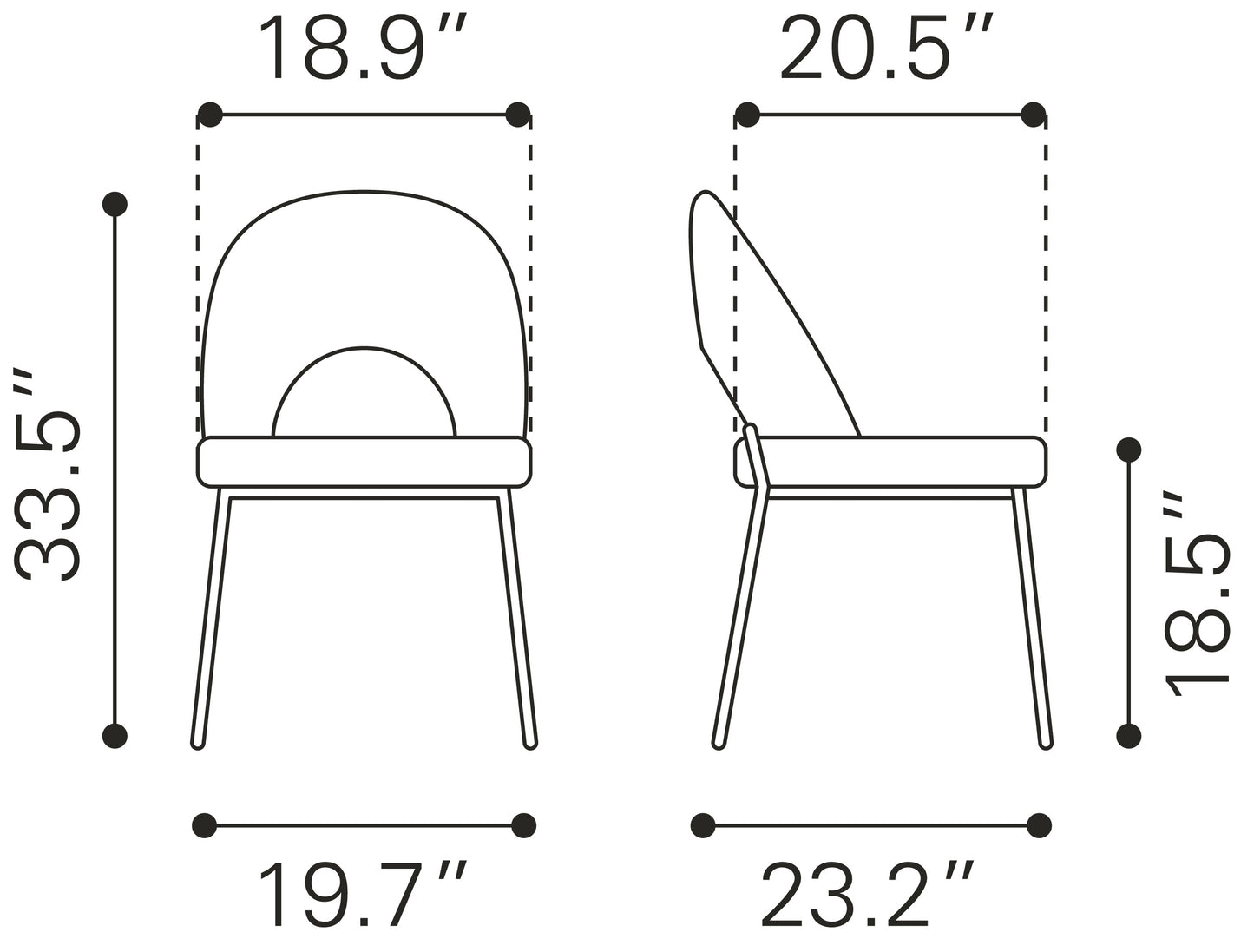 Bethpage Dining Chair Multicolor Print & Green