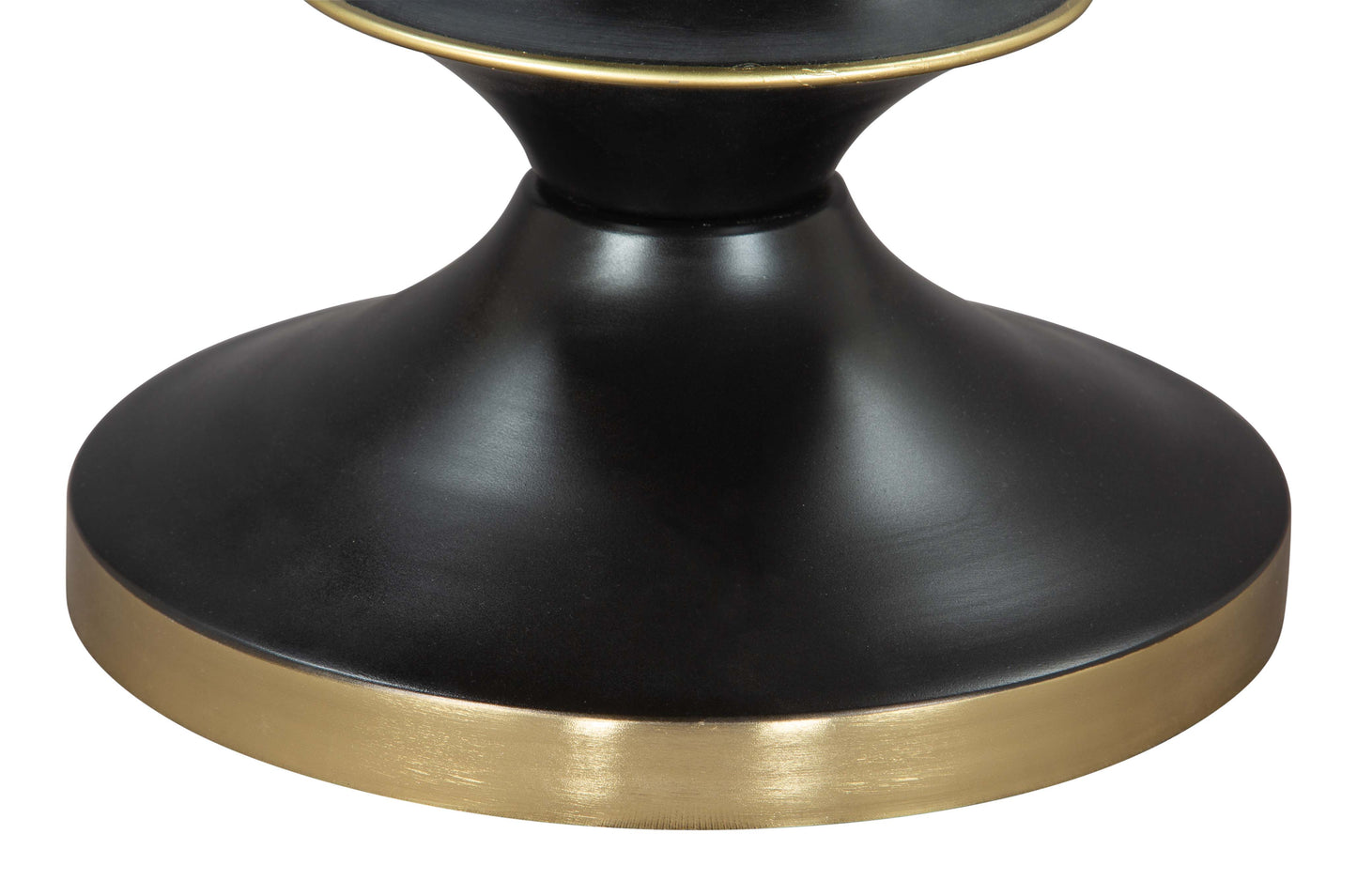 Donahue Side Table Gold & Black