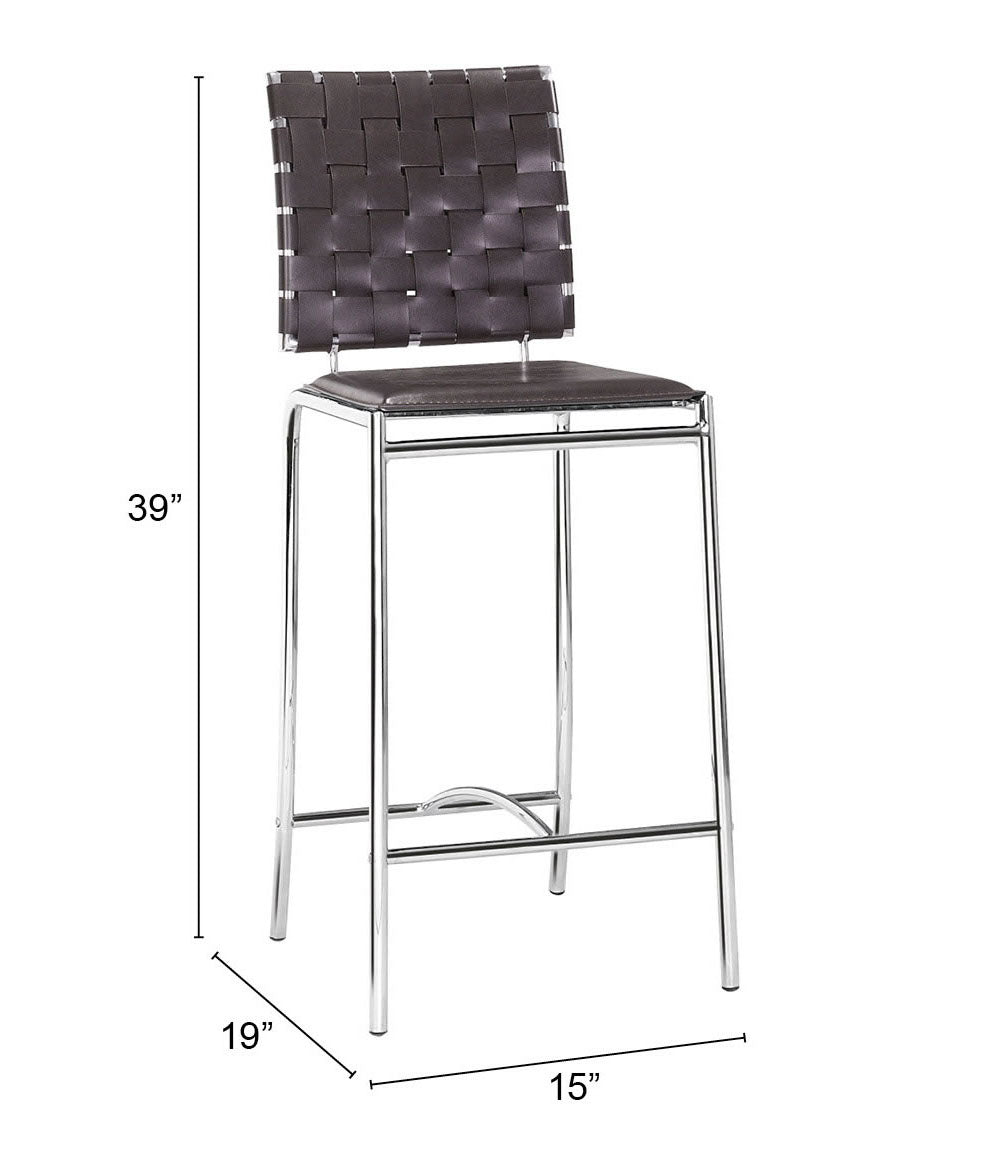 Criss Cross Counter Stool