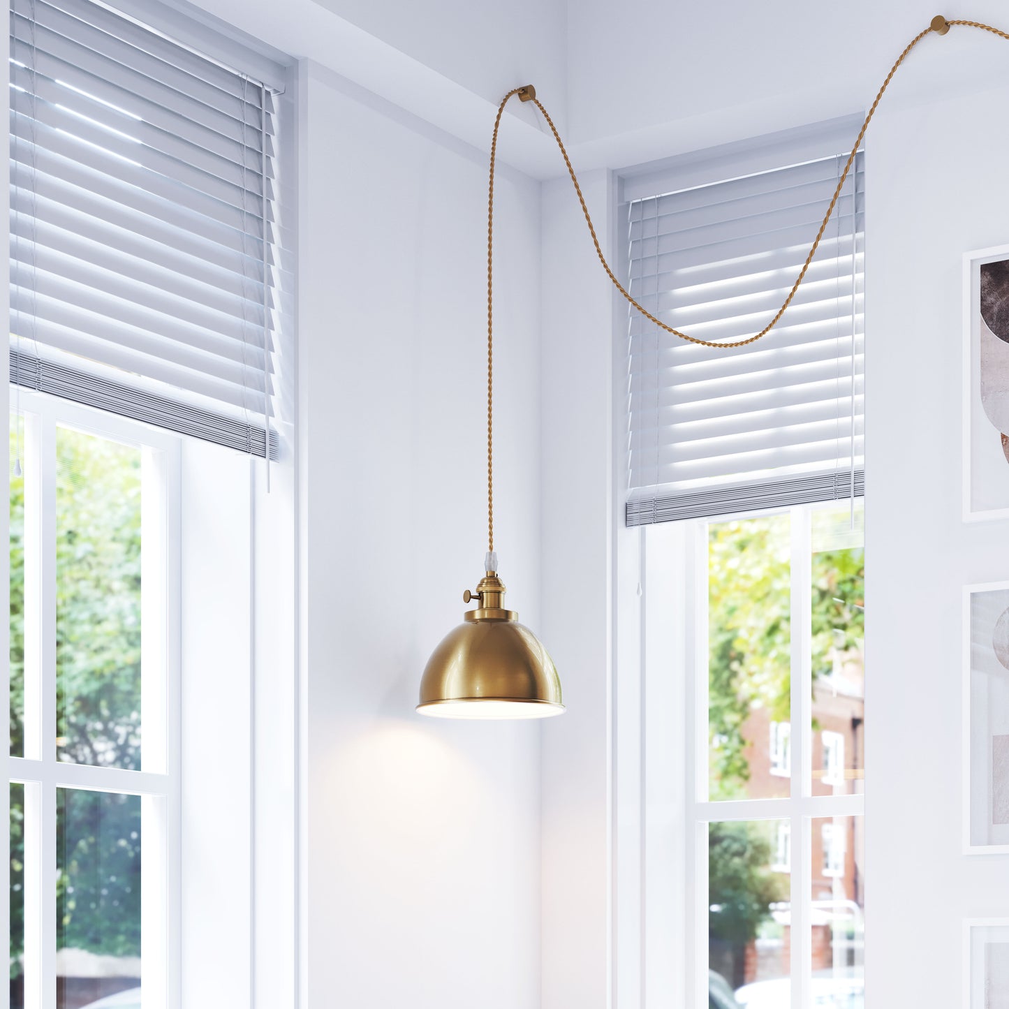Oscar Ceiling Lamp Brass