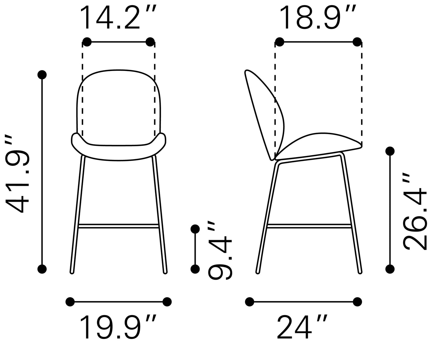 Miles Counter Stool