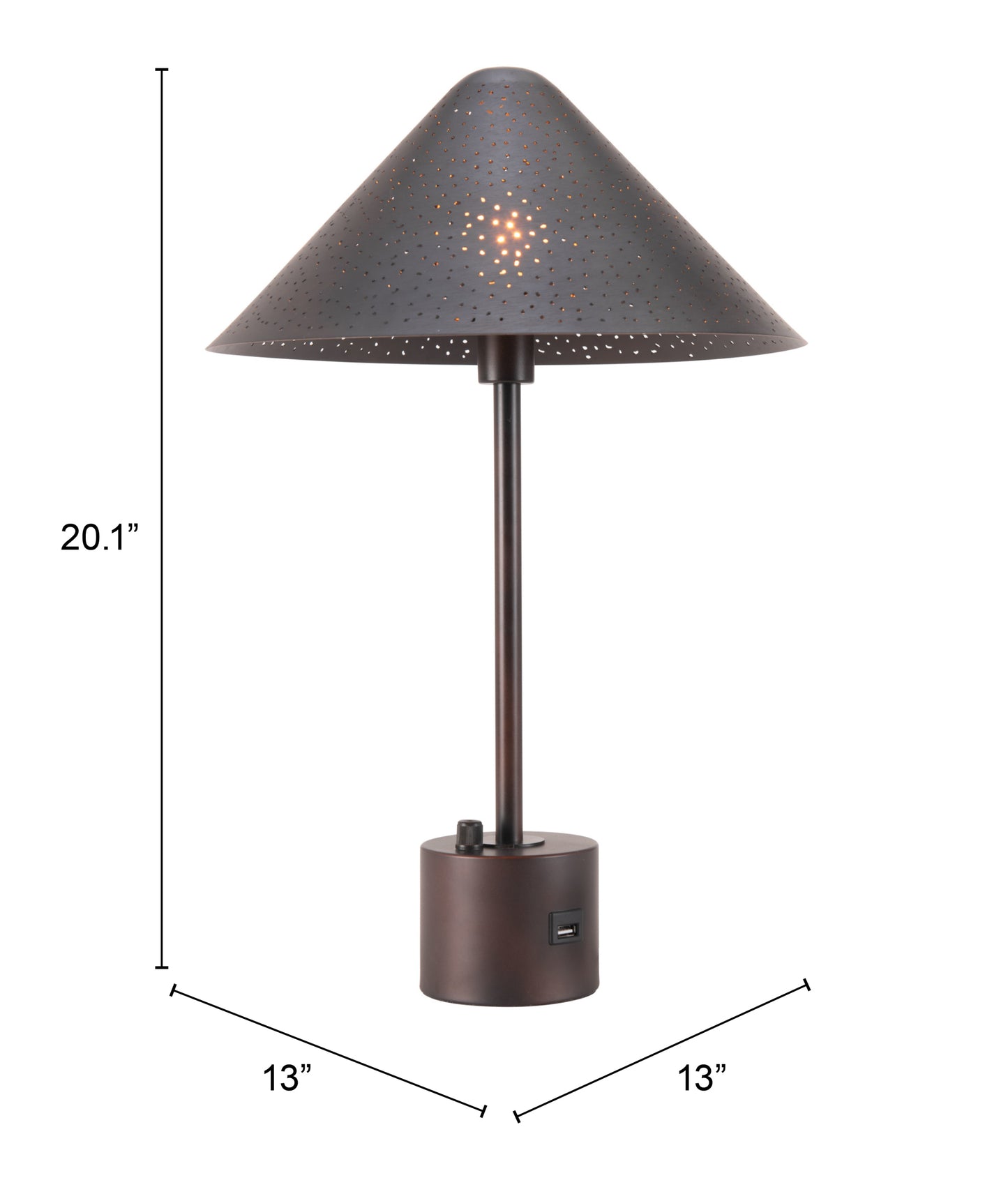 Cardo Table Lamp Bronze