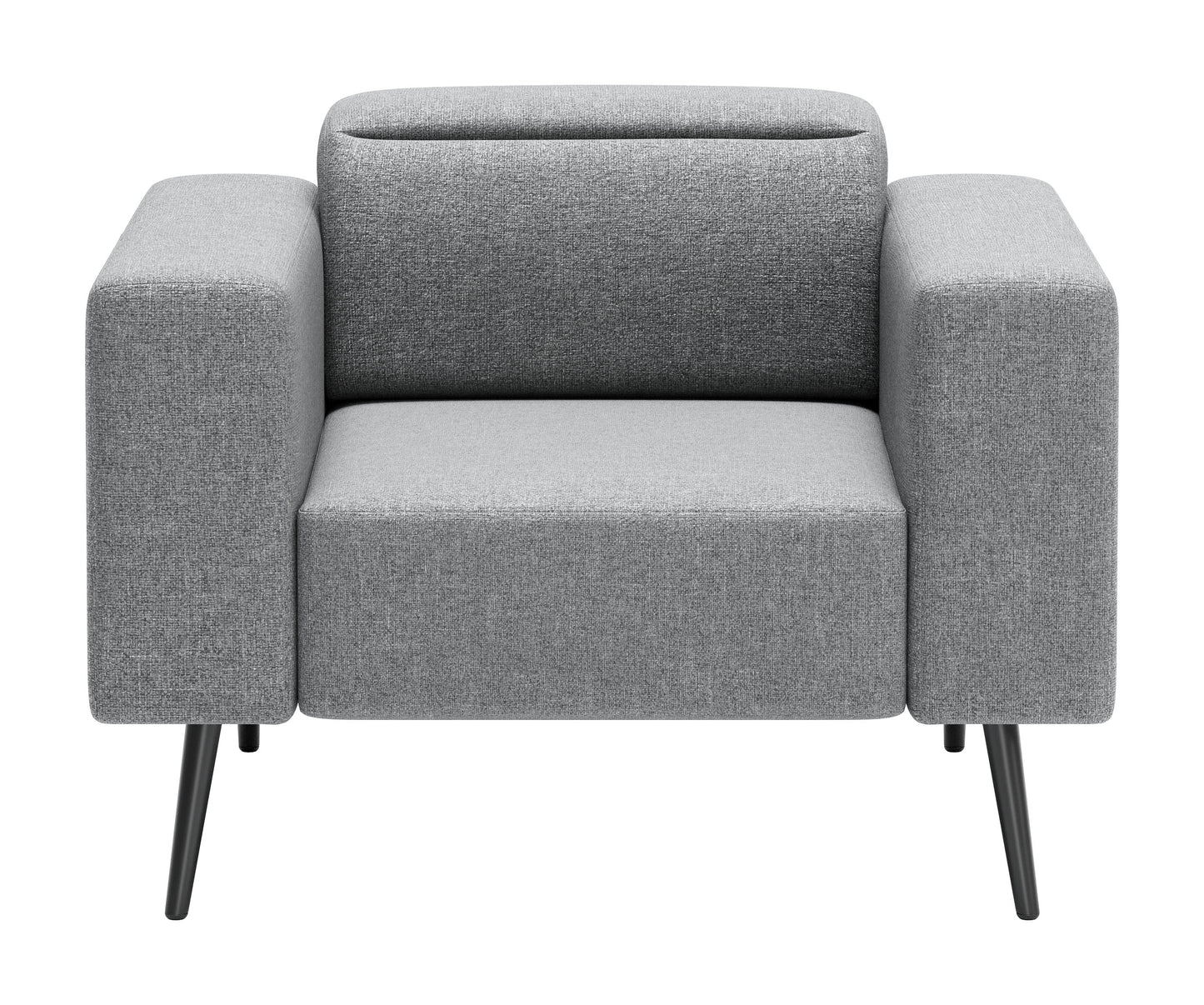 Milan Armchair Dark Gray