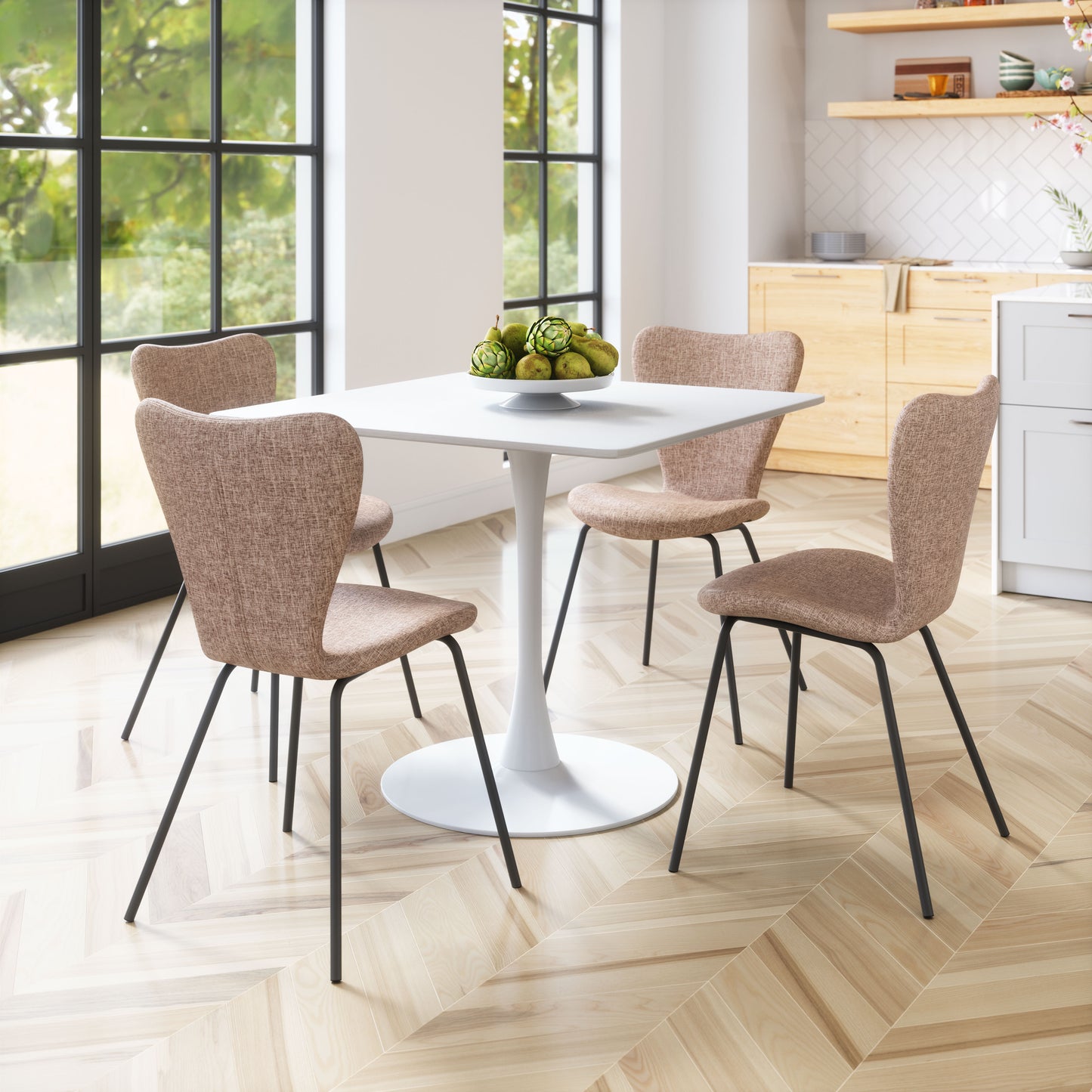 Tollo Dining Chair Brown