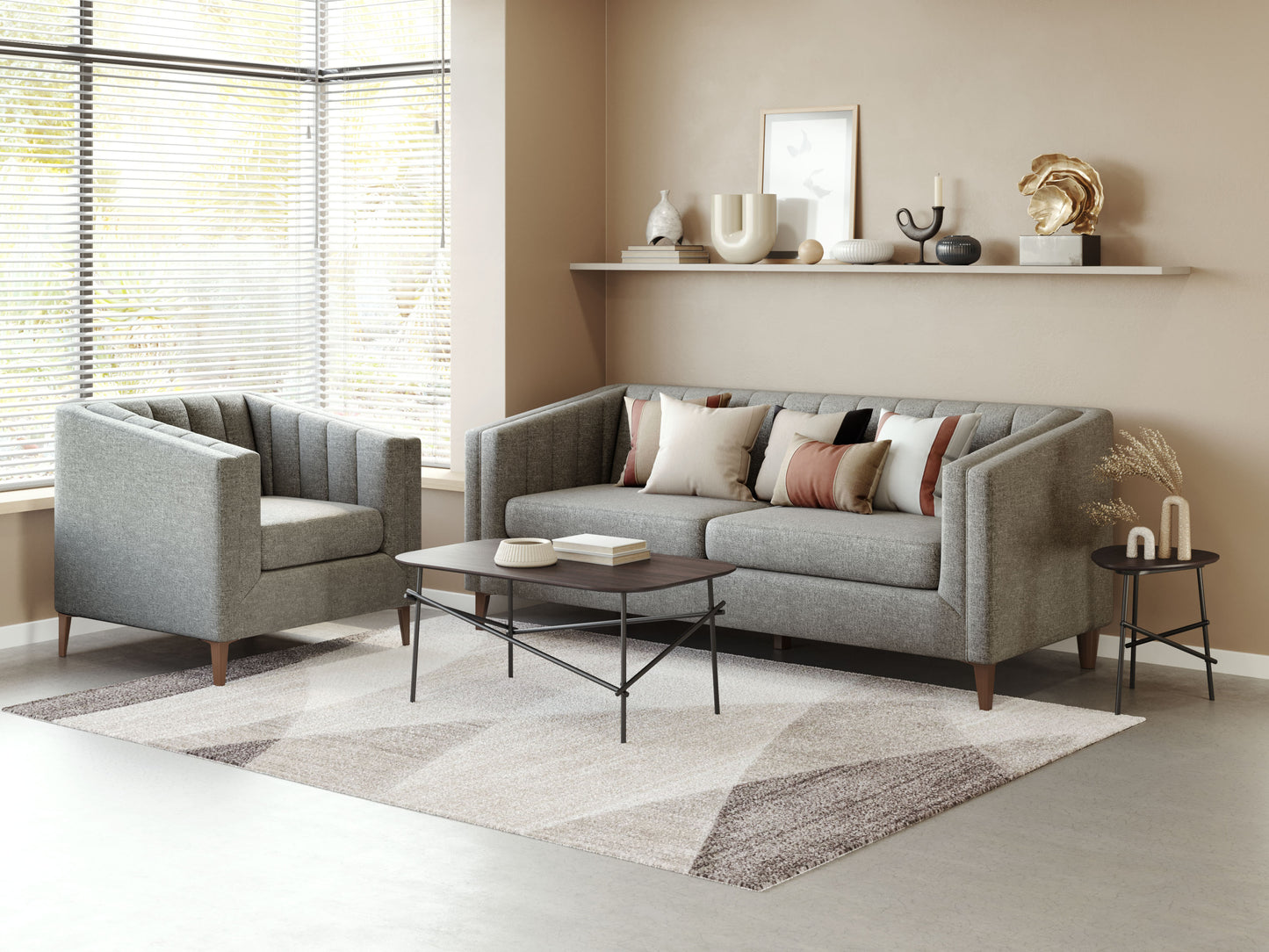 Nantucket Sofa Dark Gray