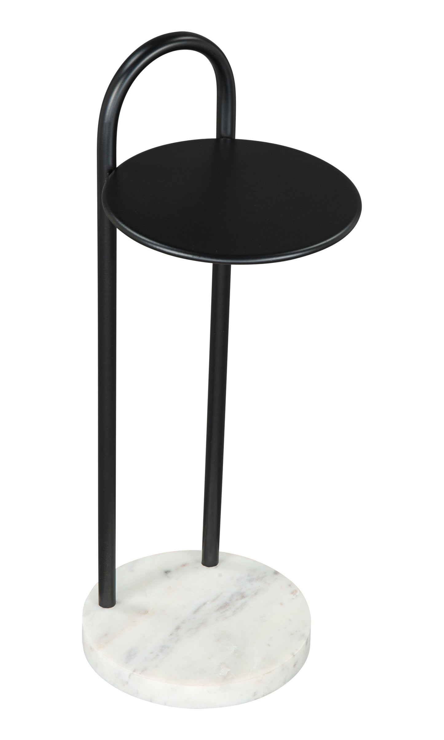 Christian Side Table Black & White