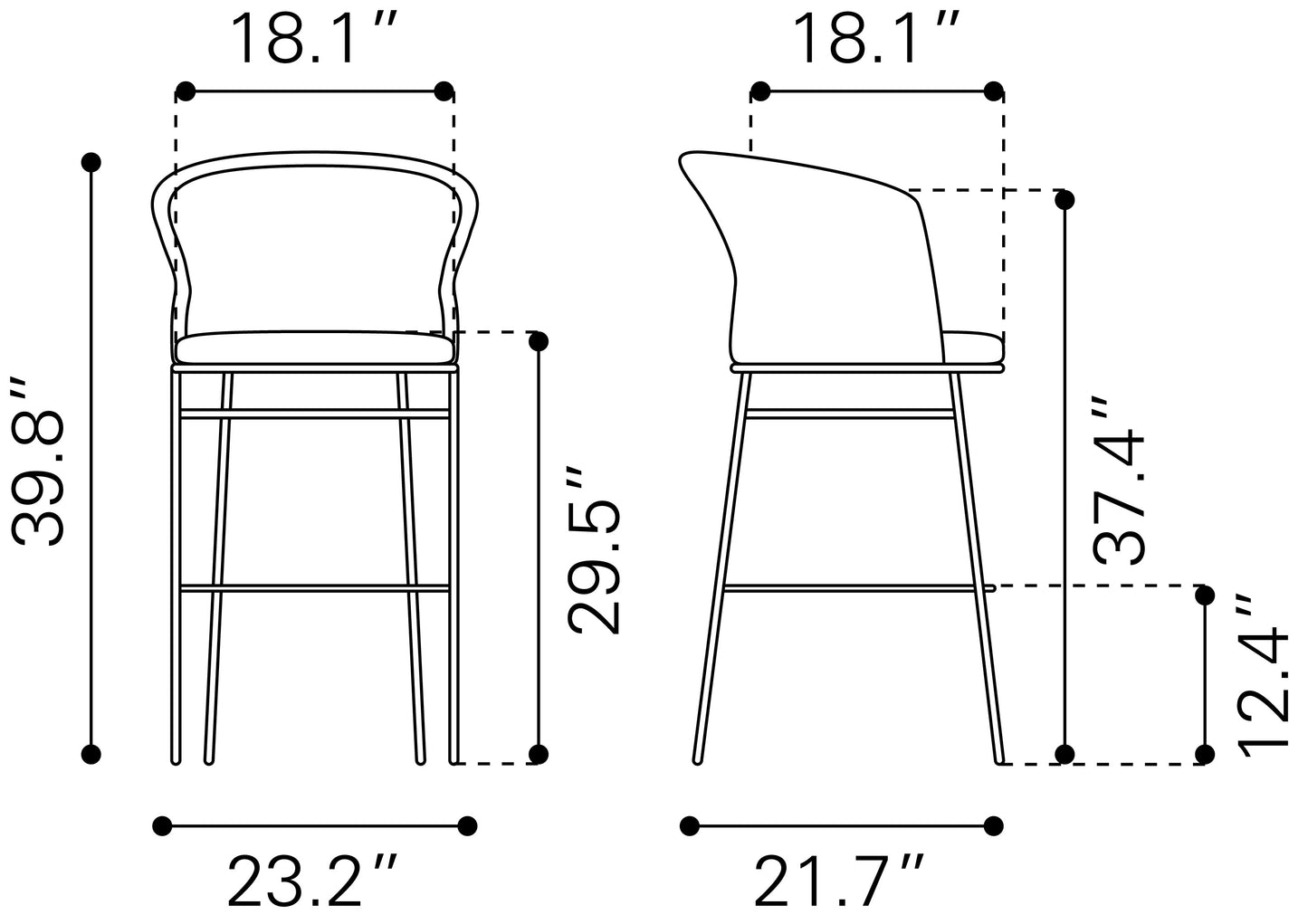 Freycinet Barstool