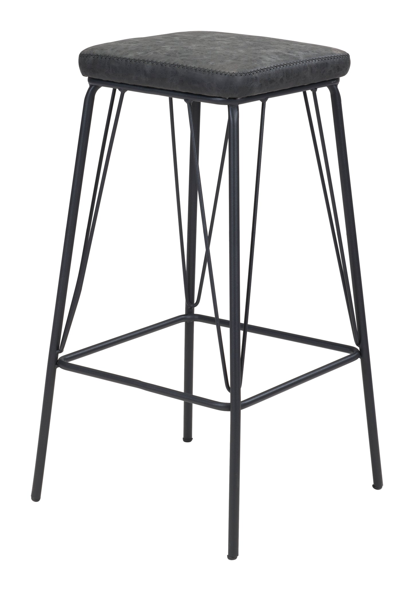 Samuel Barstool Vintage Black