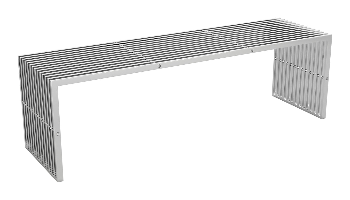 Tania Bench Silver