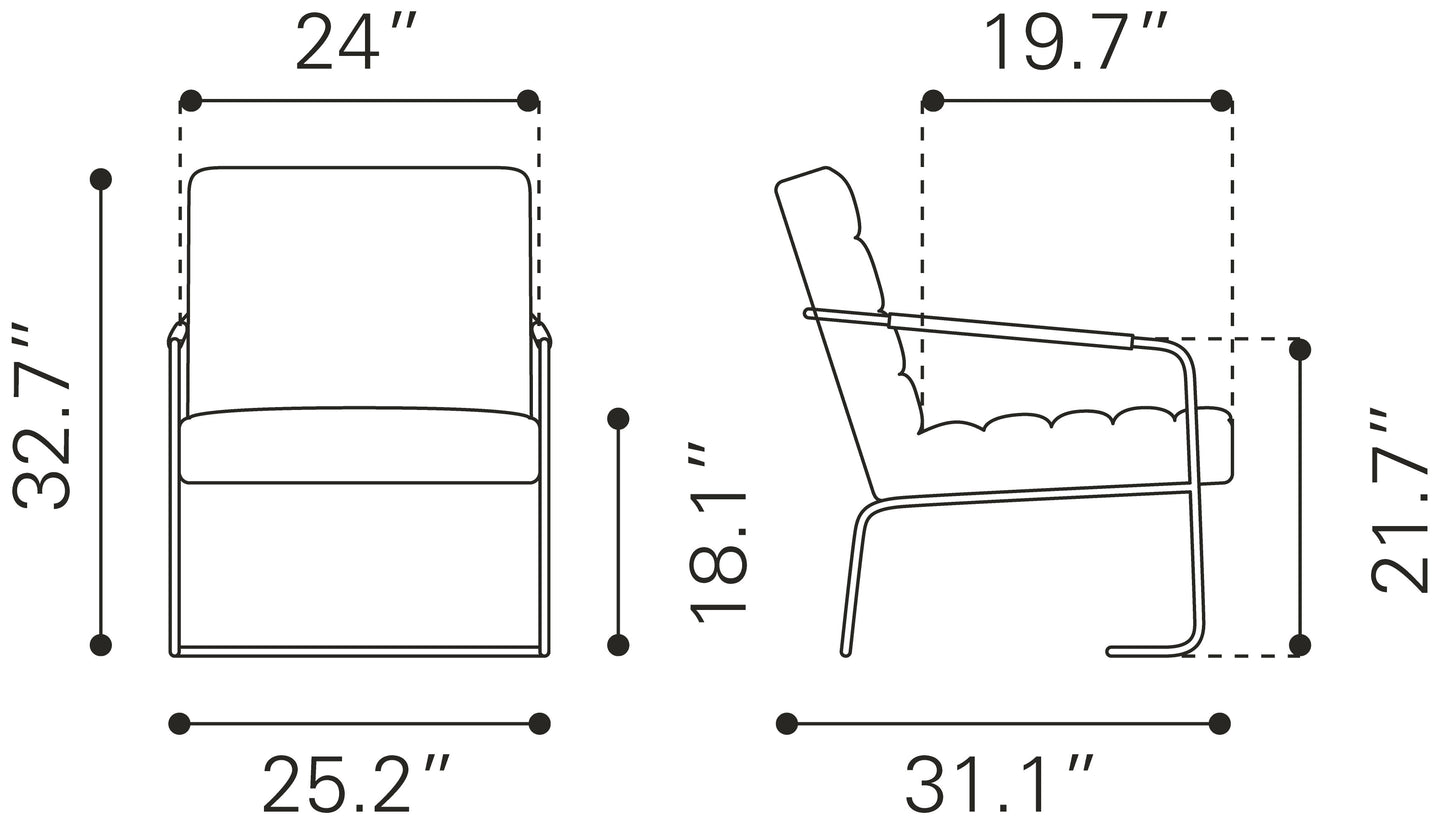 Dallas Accent Chair Vintage